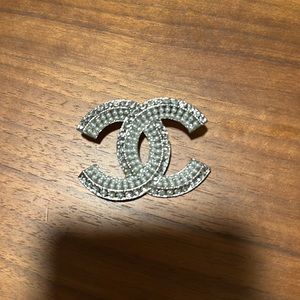 Chanel style brooch pin